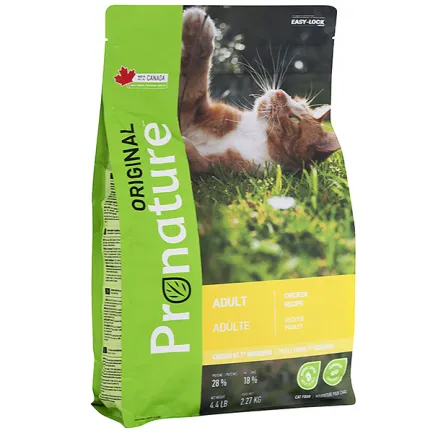 Pronature Original Cat Adult Chicken ПРОНАТЮР ОРІДЖИНАЛ КУРКА сухий корм для котів 2,27 кг