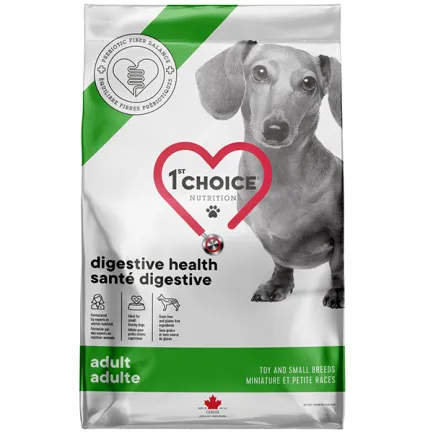 1st Choice Adult Digestive Health Toy and Small ФЕСТ ЧОЙС МІНІ ГАСТРОІНТЕСТИНАЛ сухий дієтичний корм для собак міні та малих порід 0,34 кг