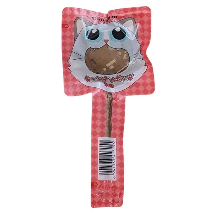 CattyMan Lollipop Beef &amp; Crab Lactobacillus КЕТТІМЕН ЧУПА-ЧУПС ЯЛОВИЧИНА КРАБ з лактобактеріями ласощі для котів 0,015 кг