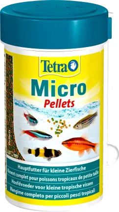 Корм Tetra Micro Pellets для акваріумних дрібних рибок, 100 мл (гранули) — Фото 2