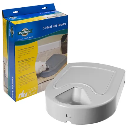 PetSafe Eatwell 5 Meal Pet Feeder ПЕТСЕЙФ ІТВЕЛ автоматична годівниця для котів та собак, таймер, 5 порцій 39,37х31,24х8,64 см