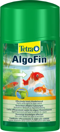 Засіб Tetra Pond AlgoFin для боротьби з ниткоподібними водоростями у ставку, 1 л на 15000 л — Фото 1