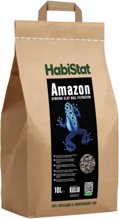 HABISTAT AMAZON SINKING CLAY BALL FILTRATION SUBSTRATE 10 LITRES (R4100045) глиняний субстрат для тераріума