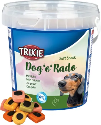 Вітамінізовані ласощі Trixie Soft Snack Dog o Rado для собак, курка, 500 г