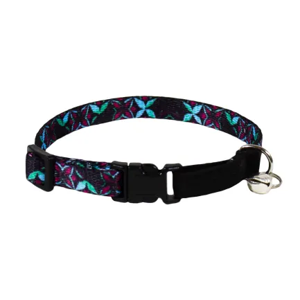 Нашийник капроновий "Українська ніч" для кота 10мм/18-28см/912, Lucky Pet