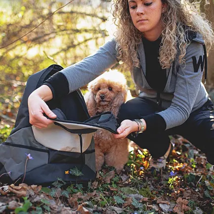 Ferplast KANGOO L GREY BACKPACK Рюкзак для транспортування собак — Фото 4