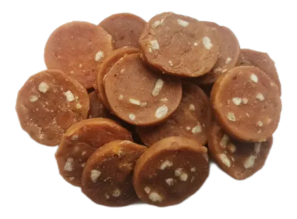 Ласощі Yalute Rabbit and Banana Chips для собак, кролик та банан, 100 г — Фото 1
