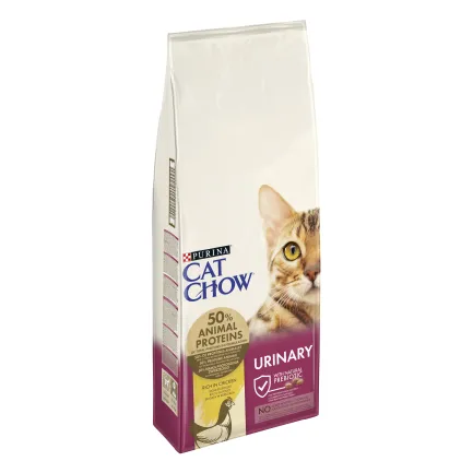 Сухий корм CAT CHOW Urinary для дорослих котів для підтримки здоров'я сечовивідної системи з куркою 15 кг — Фото 2