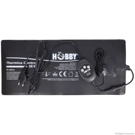 Нагрівальний мат водонепроникний з контролером Hobby Thermica Control 36 Ват IP67 45x20см (37127) — Фото 3