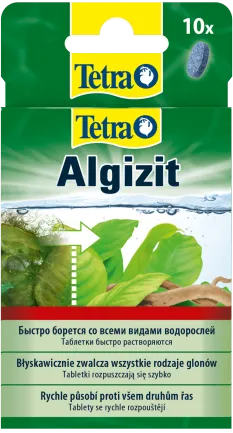 Засіб Tetra Algizit проти водоростей в акваріумі, 10 таблеток на 200 л