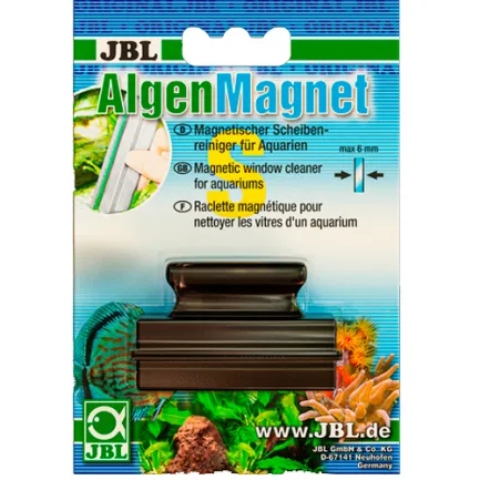 Скребок JBL AlgaeMagnet S для видалення водоростей, малий, скло до 6мм (61291)
