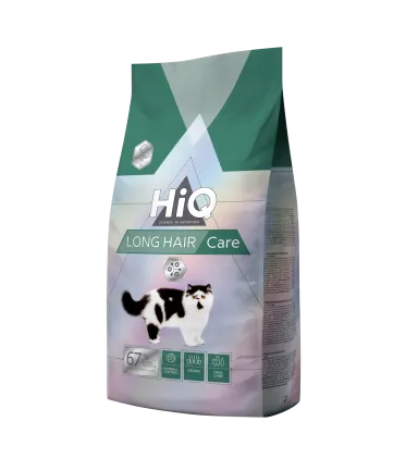 Сухий корм для дорослих довгошерстних котів HiQ LongHair care 1.8kg