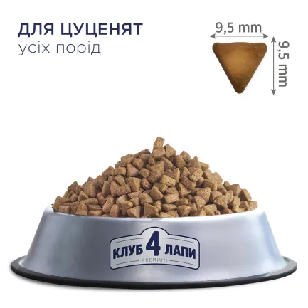 C4Р Premium сухий курка цуценята всі породи 0,4 кг — Фото 4