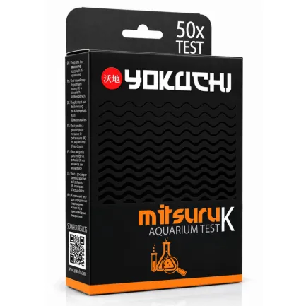 Тест на калій в акваріумній воді Yokuchi Mitsuru Aquarium Test K, 50 тестів — Фото 2