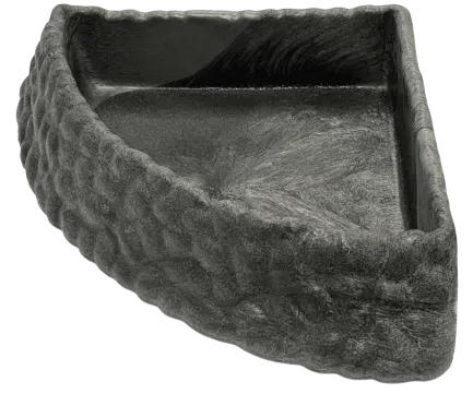 REPTO DECO CORNER DISH GREY XL (R3100130) годівничка/поїлка для рептилій