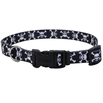 Coastal Pet Attire Styles КОСТАЛ СТАЙЛС нашийник для собак, 2х35-50см Череп
