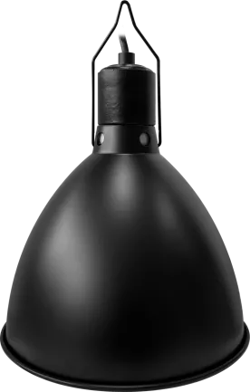 REPTO DOME E27 FITTING 21CM BLACK (R2300015) світильник для тераріума — Фото 2