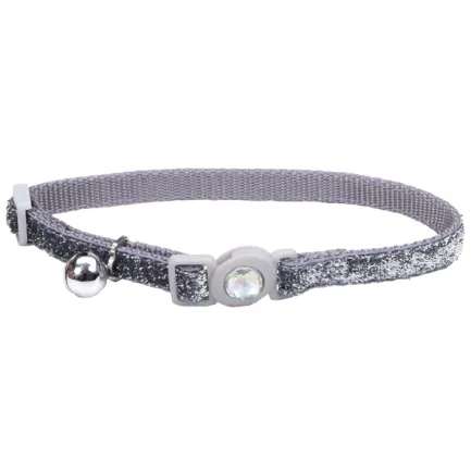 Coastal Fashion Safe Cat КОСТАЛ ФЕШН безпечний нашийник для котів, 1х30см Срібло