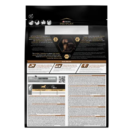 Сухий корм PRO PLAN Small&amp;Mini Adult 1+ Duo Delice для дорослих собак дрібних порід з яловичиною 2,5 кг — Фото 2