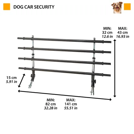 Ferplast DOG CAR SECURITY Автомобільні захисні грати для собак — Фото 1