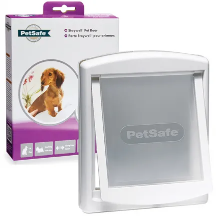 PetSafe Staywell Original ПЕТСЕЙФ СТЕЙВЕЛ ОРІДЖИНАЛ дверцята для котів та собак малих порід, до 7кг Білий