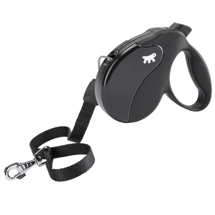 Ferplast AMIGO L CORD BLACK Рулетка-поводок зі шнуром