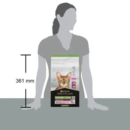 Сухий корм PRO PLAN Sterilised Adult 1+ Savoury Duo для дорослих котів після стерилізації з качкою та печінкою 1,5 кг — Фото 3