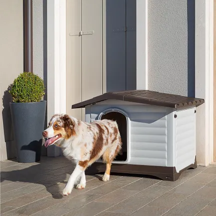 Ferplast DOGVILLA 90 Буда пластик з відкрив боковиною — Фото 2