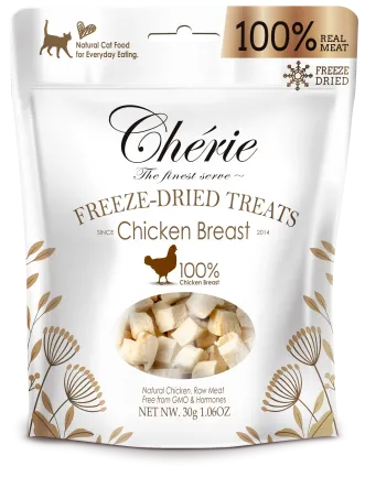 Cherie Freeze Dired for Cat Chicken Ласощі для котів з курки с/м 30 г