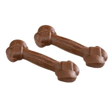 Ferplast GOODB NAT BEEF BONE M 70g x2 Жувальна іграшка д/собак — Фото 1