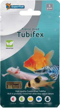 Сублімований корм для риб SF FREEZE DRIED TUBIFEX 5 GRAM (A3040025)