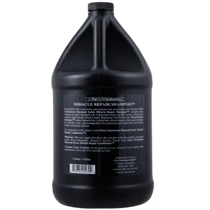 Шампунь для собак і котів Chris Christensen Miracle Repair для догляду за шерстю 3.8 л — Фото 1