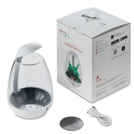 Мінітераріум Chihiros Tiny Terrarium Egg з LED-підсвіткою та керуванням через застосунок — Фото 5