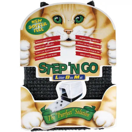 Flamingo Litter Box Mat ФЛАМІНГО килимок для туалету котів 30х45х2 см