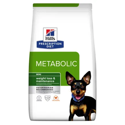 Hill’s Prescription Diet Metabolic Mini Сухий корм для собак малих порід для контролю та зниження ваги, з куркою, 1 кг