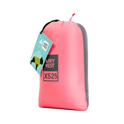 Курточка для собак AiryVest двостороння, розмір XS 25, коралово-сіра — Фото 4