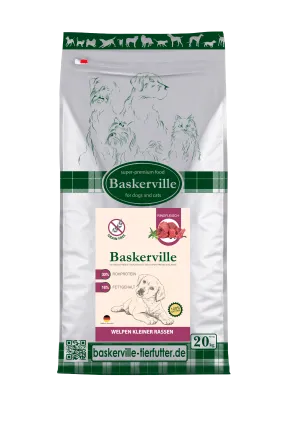 Baskerville HF Getreidefrei Welpen kleine Rassen Сухий корм для цуценят мілких порід, 20 кг