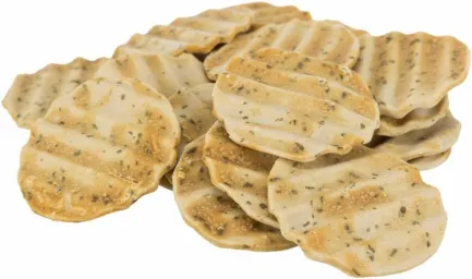 Ласощі Trixie Chicken Chips для собак, зі смаком курки, d 4 см, 100 г — Фото 1
