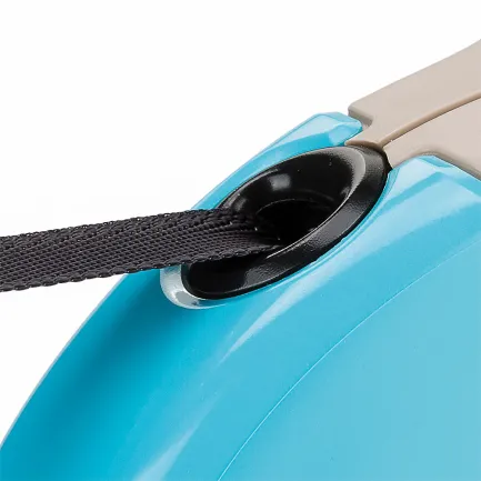 Ferplast AMIGO L TAPE BEIGE-BLUE Рулетка-поводок зі стрічкою — Фото 2