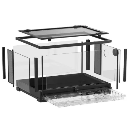 Тераріум Repti-Zoo 90x45x45 см (CRK0119) - скляний тераріум для рептилій та амфібій — Фото 5