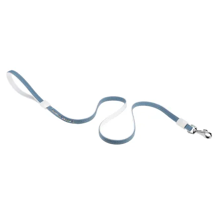 Ferplast LUX G12/120 WHITE-TURQ Повідець, екошкіра
