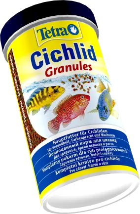 Корм Tetra Cichlid Granules для рибок цихлід, 500 мл (гранули) — Фото 1
