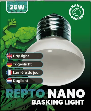REPTO NANO BASKING LIGHT 25 WATT (R3100077) нано лампа для рептилій — Фото 1