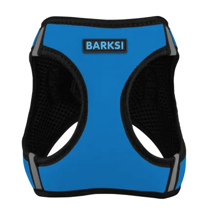 Шлея для собак Barksi Sport Vest неопрен 3D сітка блакитна 3XS — Фото 1