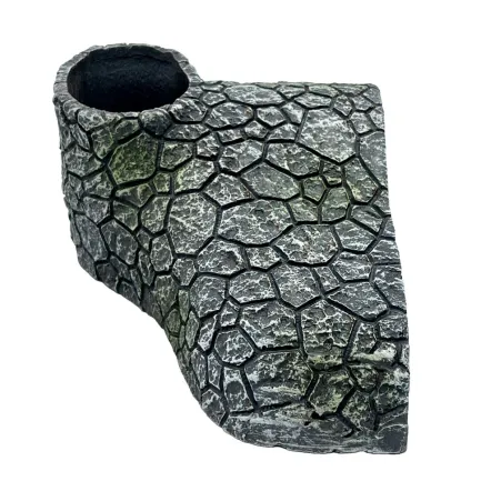 Декорація Hobby Cracked Rock Cave 2 19x14x8см для акваріума і тераріуму (41793) — Фото 4