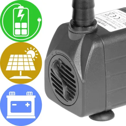 Помпа підйомна Kruger Meier HydroSpark 1250 — міні насос 12V, 1000 л/год — Фото 5