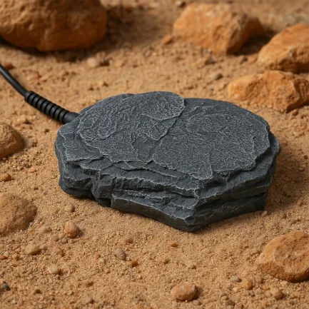 Нагрівальний камінь з регулятором температури Repti-Zoo Dimmer Heat Rock 12W 20x27x3 см (AHR0612P) для тераріумів — Фото 2