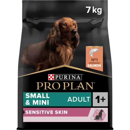Сухий корм PRO PLAN Small&amp;Mini Adult 1+ Sensitive Skin для дорослих собак дрібних порід з чутливою шкірою з лососем 7 кг — Фото 6