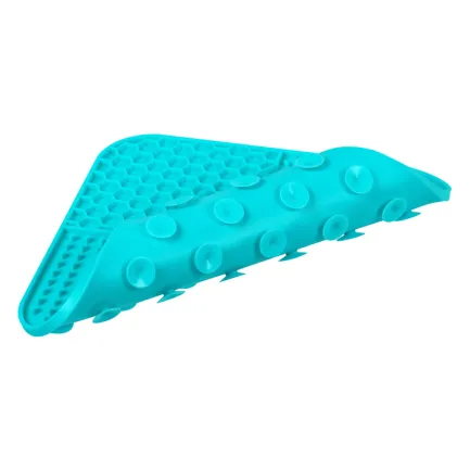 Килимок для злизування WAUDOG Silicone, 190х190х10 мм, блакитний — Фото 3