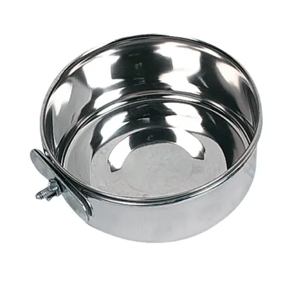 Flamingo Feeding Bowl With Nut ФЛАМІНГО годівниця для гризунів та птахів, навісна з гайкою d 12 см